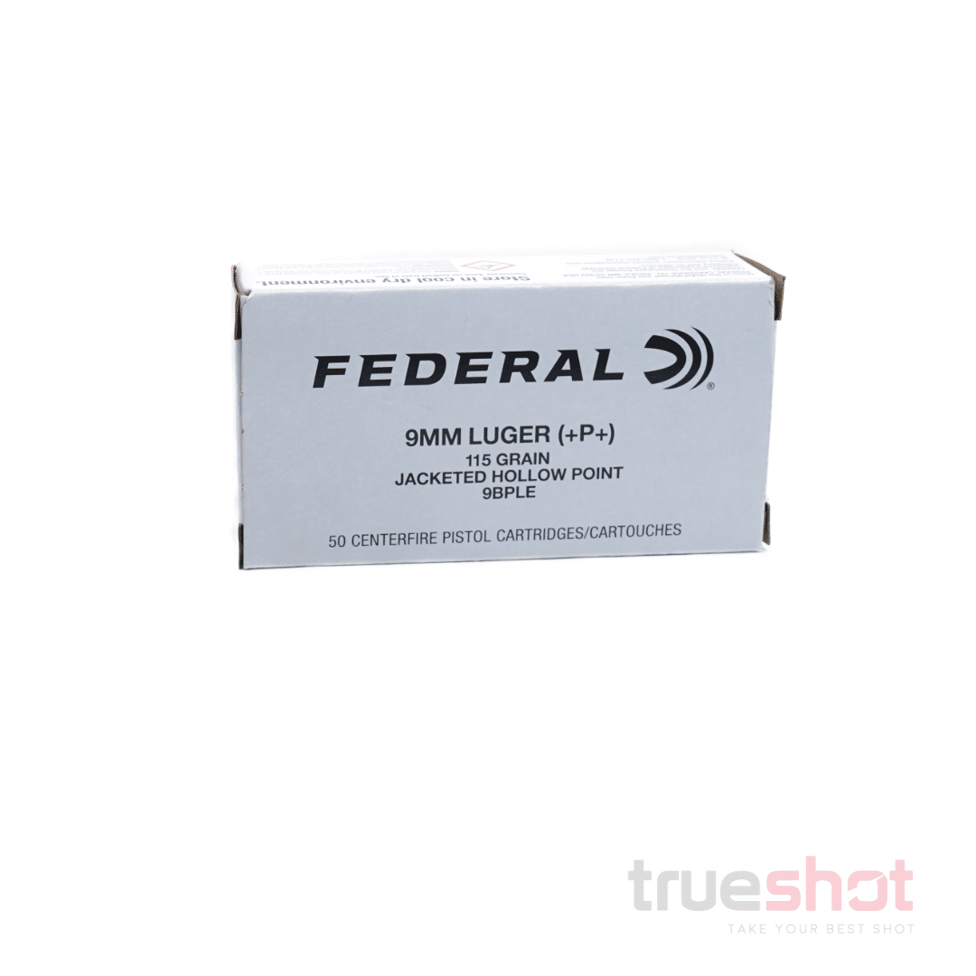 Federal - 9mm +P+ - 115 Grain - HS JHP