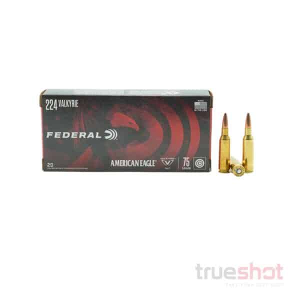 Federal - American Eagle - 224 Valkyrie - 75 Grain - FMJ