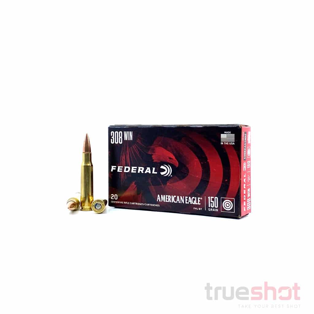 Federal - American Eagle - 308 Win - 150 Grain - FMJBT