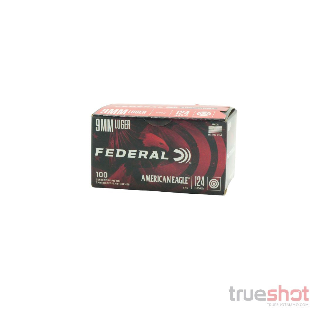 Federal - American Eagle - 9mm - 124 Grain - FMJ
