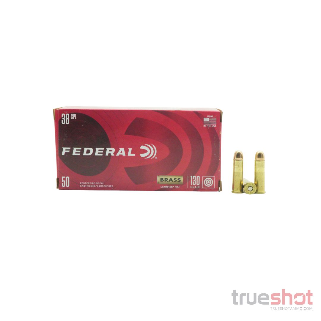 Federal - Champion - 38 Special - 130 Grain - FMJ