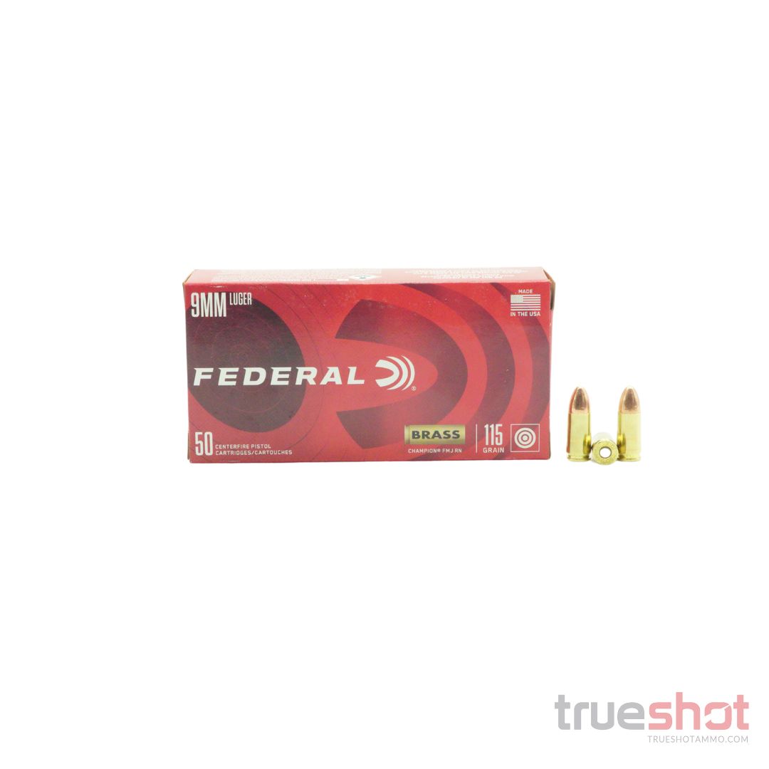 Federal - Champion - 9mm - 115 Grain - FMJ