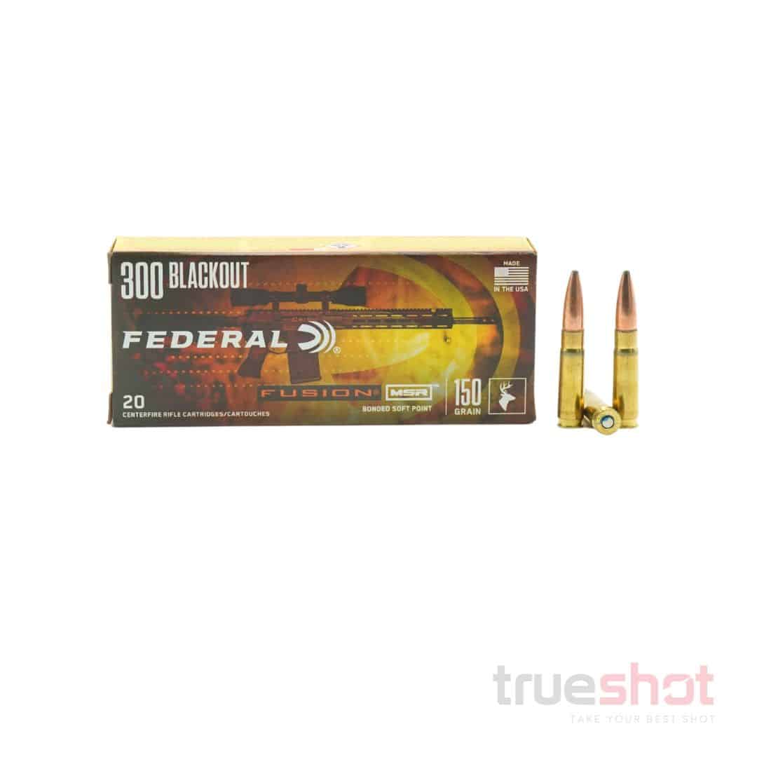 Federal - Fusion - 300 Blackout - 150 Grain - SP