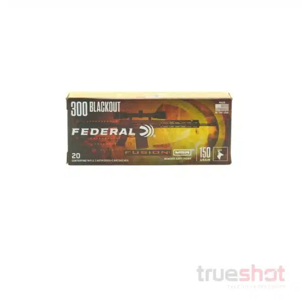 Federal - Fusion - 300 Blackout - 150 Grain - SP
