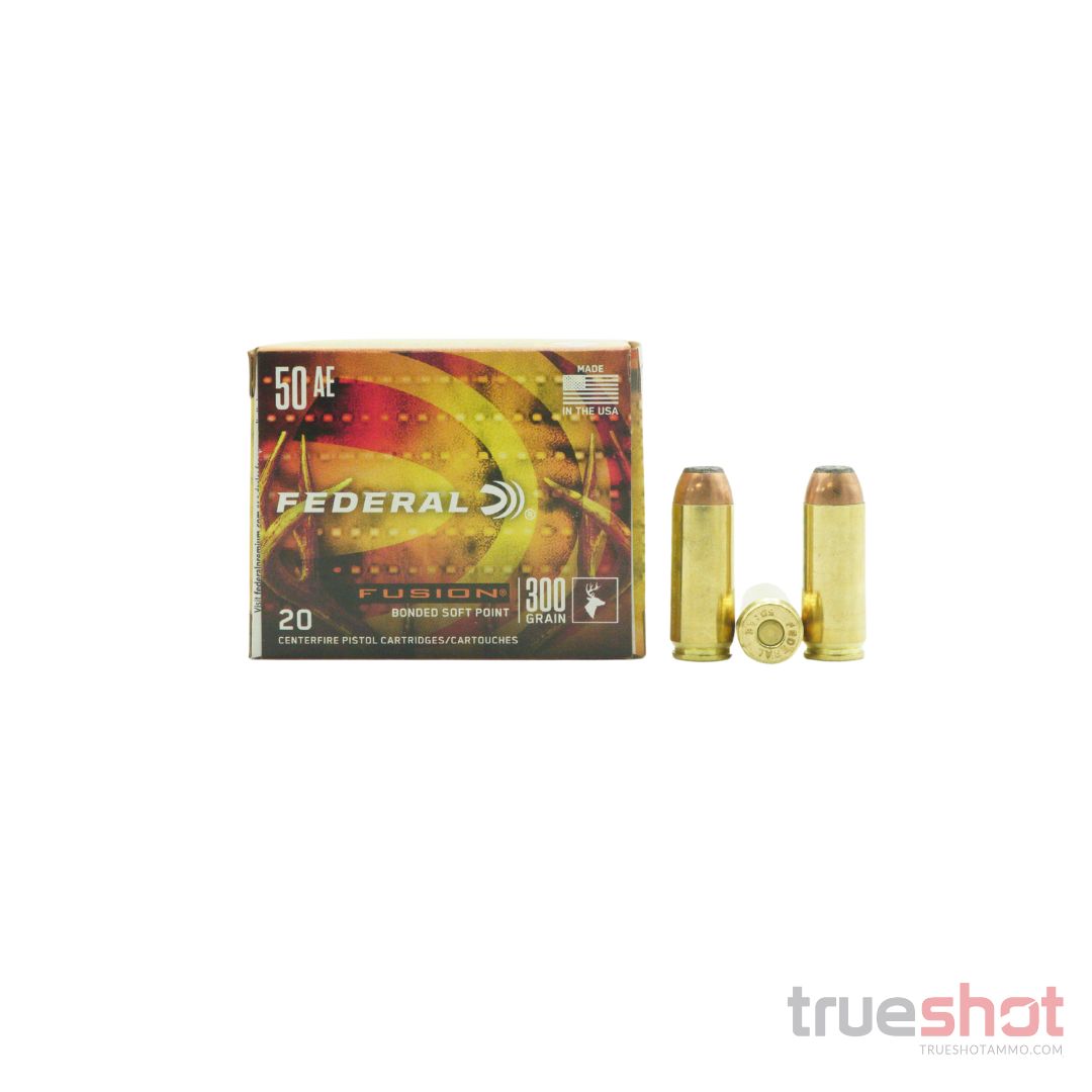 Federal - Fusion - 50 AE - 300 Grain - Bonded SP