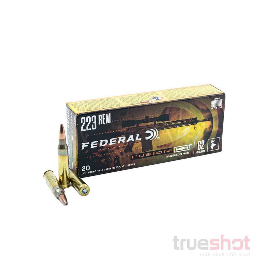 Federal - Fusion MSR - 223 Rem - 62 Grain - SP