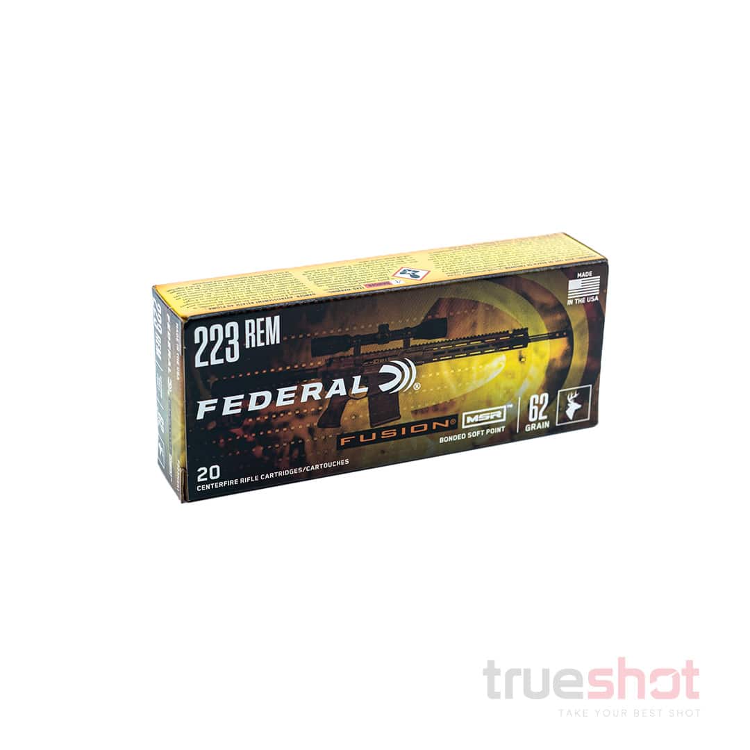 Federal - Fusion MSR - 223 Rem - 62 Grain - SP