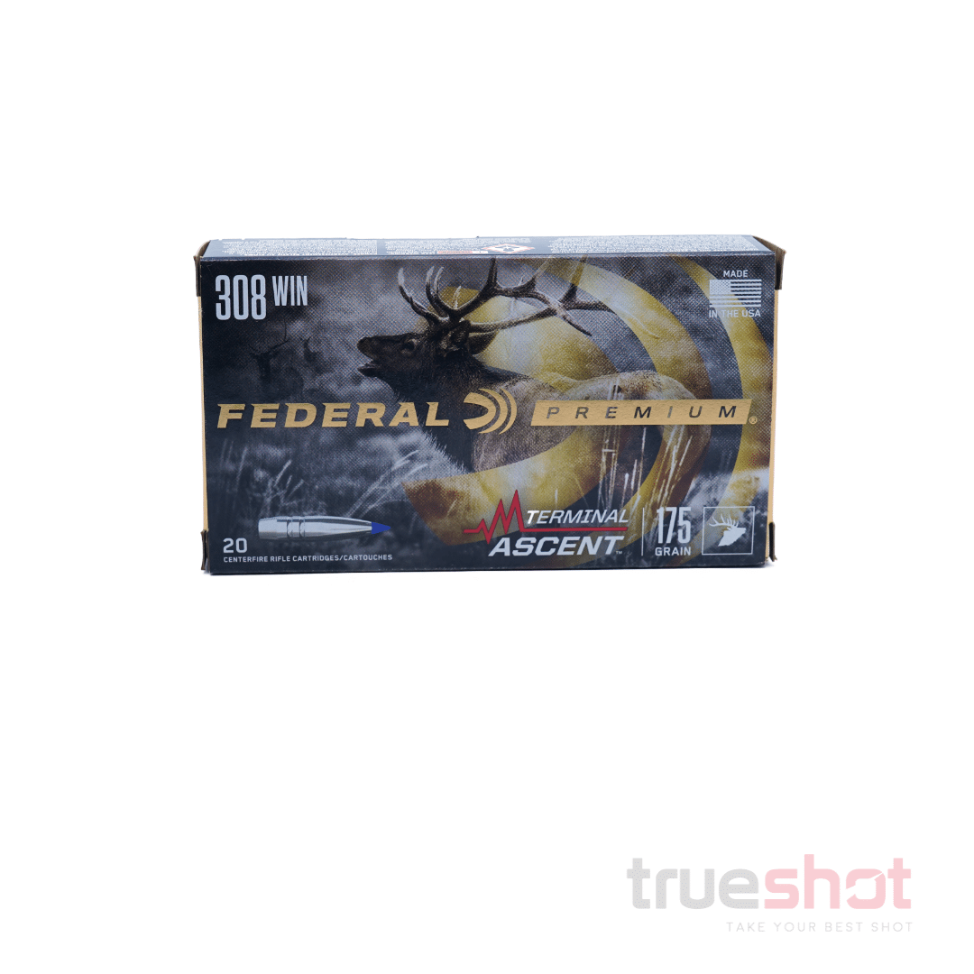 Federal - Premium - Terminal Ascent - 308 Win - 175 Grain - Poly-Tip