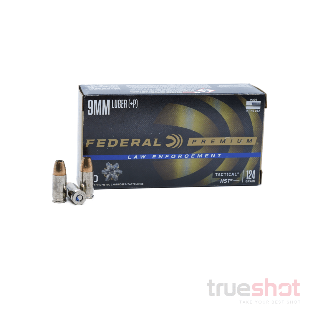 Federal 9mm +P 124 Grain HST JHP