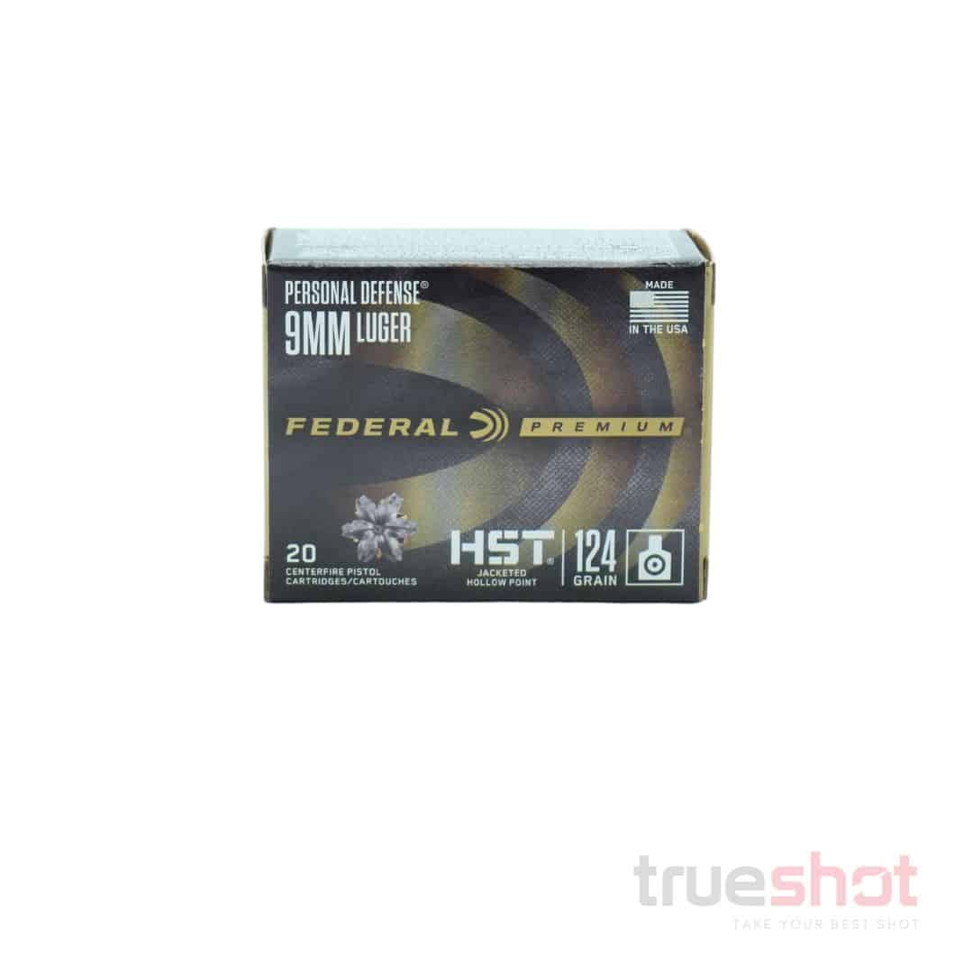 Federal - Premium HST - 9mm - 124 Grain - JHP