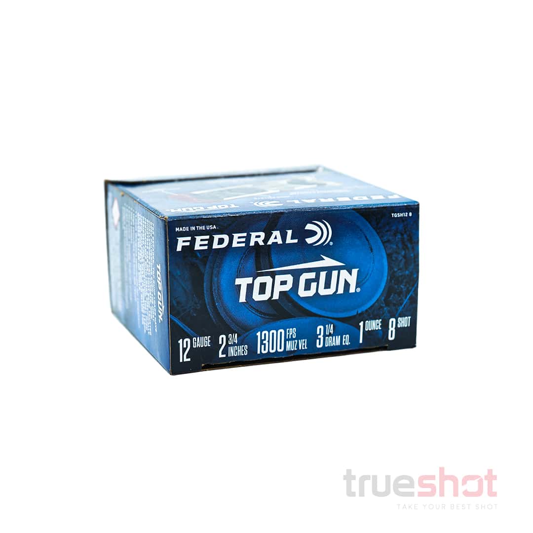 Federal Top Gun 12 Gauge 2 3/4 1300 FPS 1 oz 8 Shot