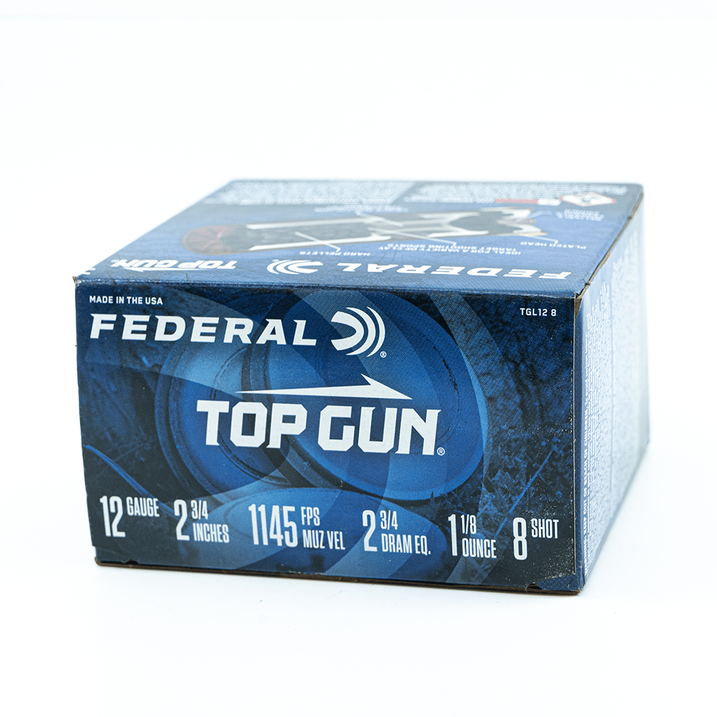 Federal - Top Gun - 12 Gauge - #8 Shot - 2.75" - 1-1/8 oz. - 1145 FPS