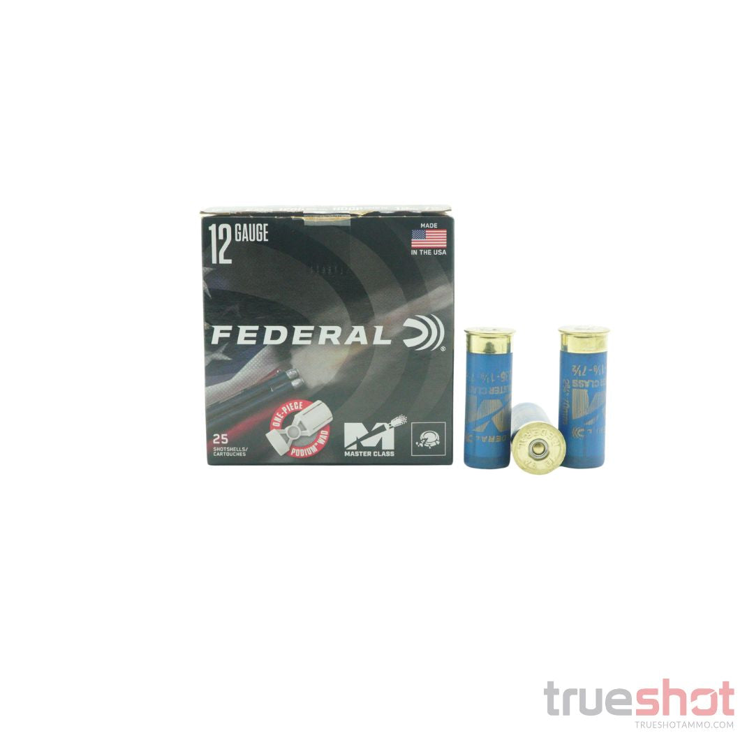 Federal - Master Class - 12 Gauge - #7.5 Shot - 2-3/4" - 1-1/8 oz. - 1235 FPS