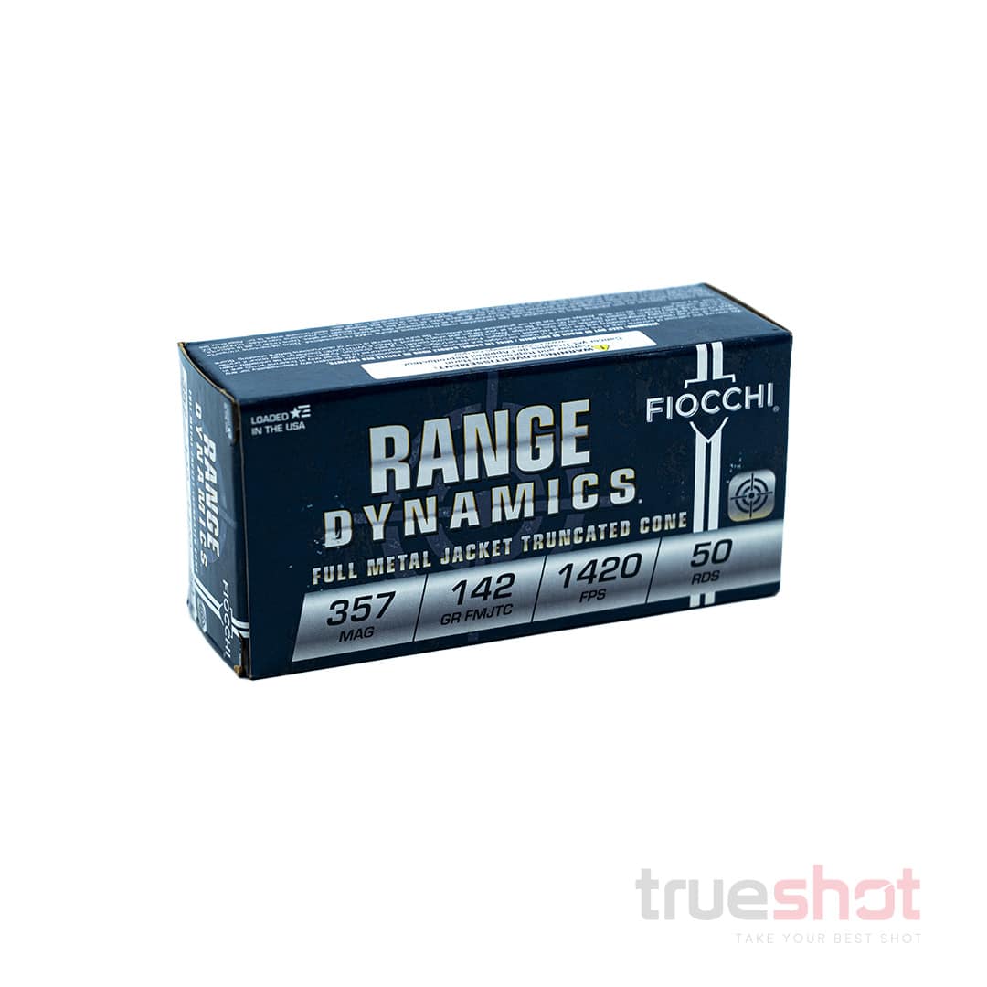 Fiocchi - 357 Magnum - 142 Grain - FMJ