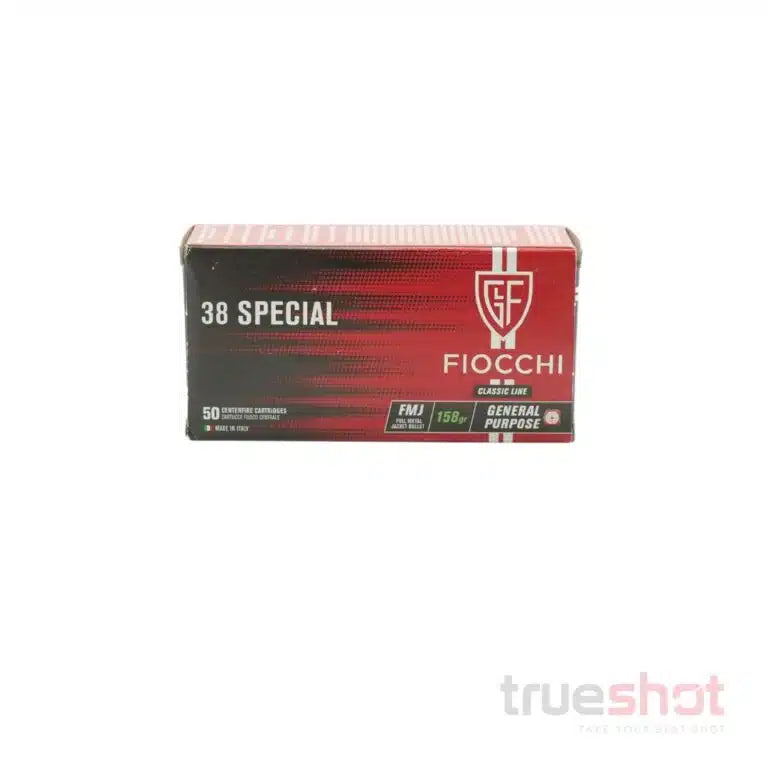 Fiocchi - 38 Special - 158 Grain - FMJ