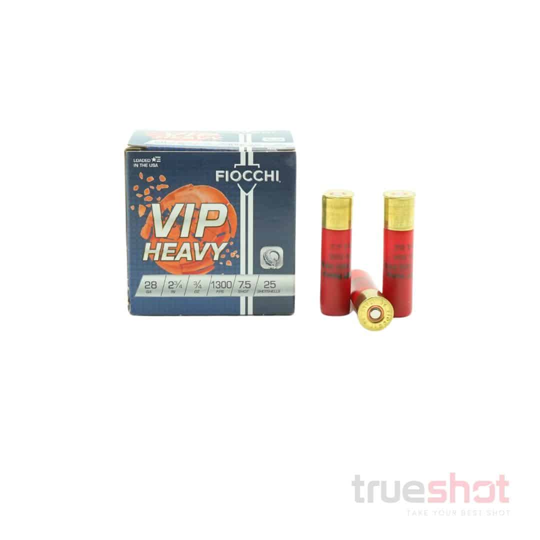 Fiocchi - Exacta Target Heavy - 28 Gauge - #7.5 Shot - 2.75" - 3/4 oz. - 1300 FPS
