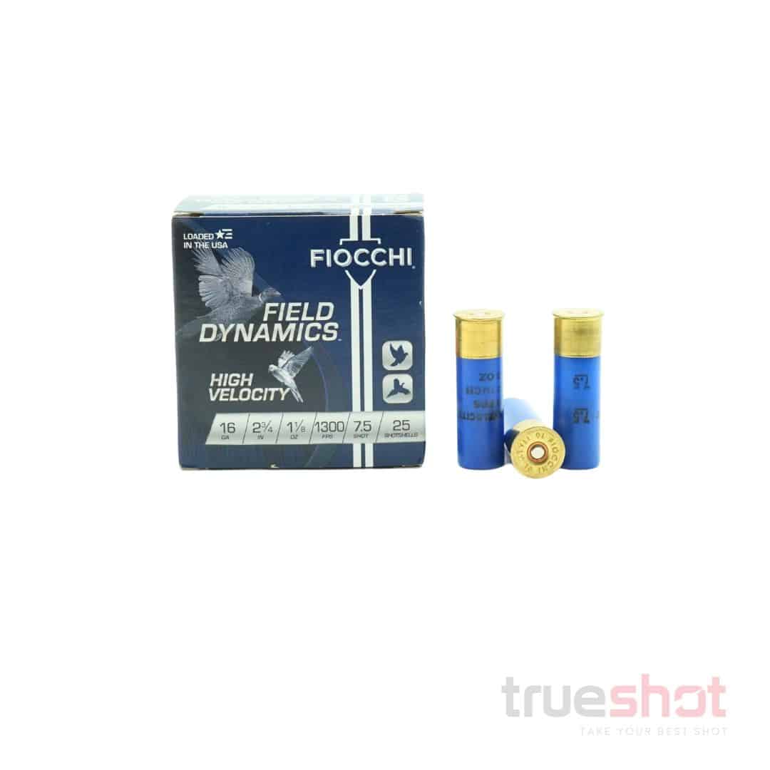Fiocchi - Field Dynamics - 16 Gauge - #7.5 Shot - 2.75" - 1-1/8 oz. - 1300 FPS