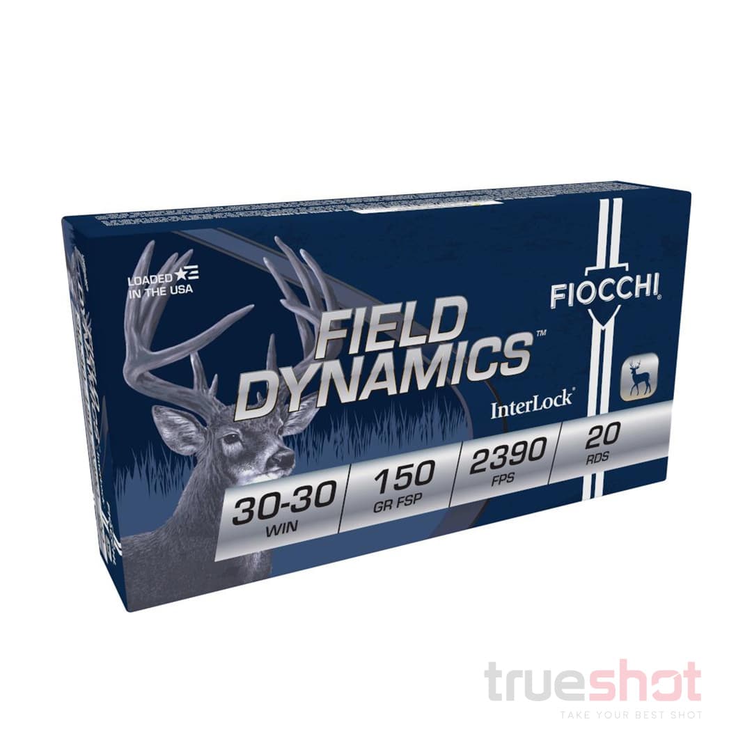 Fiocchi Field Dynamics 30-30 Win, 150 Grain, FSP