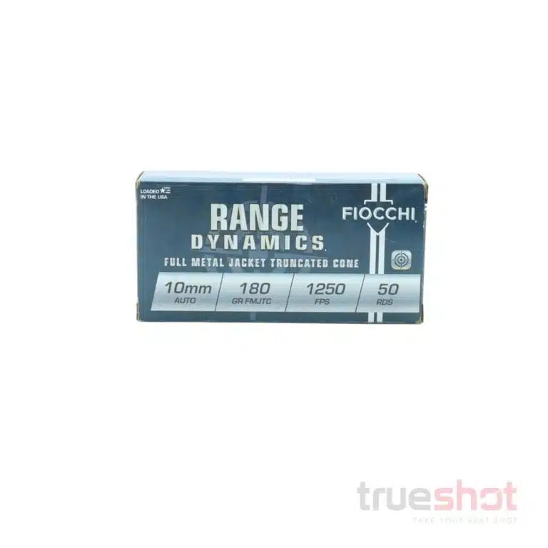 Fiocchi - Range Dynamics - 10mm - 180 Grain - FMJTC