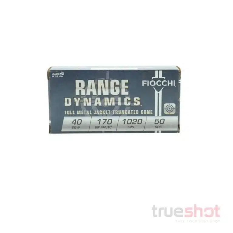 Fiocchi - Range Dynamics - .40 S&W - 170 Grain - FMJ