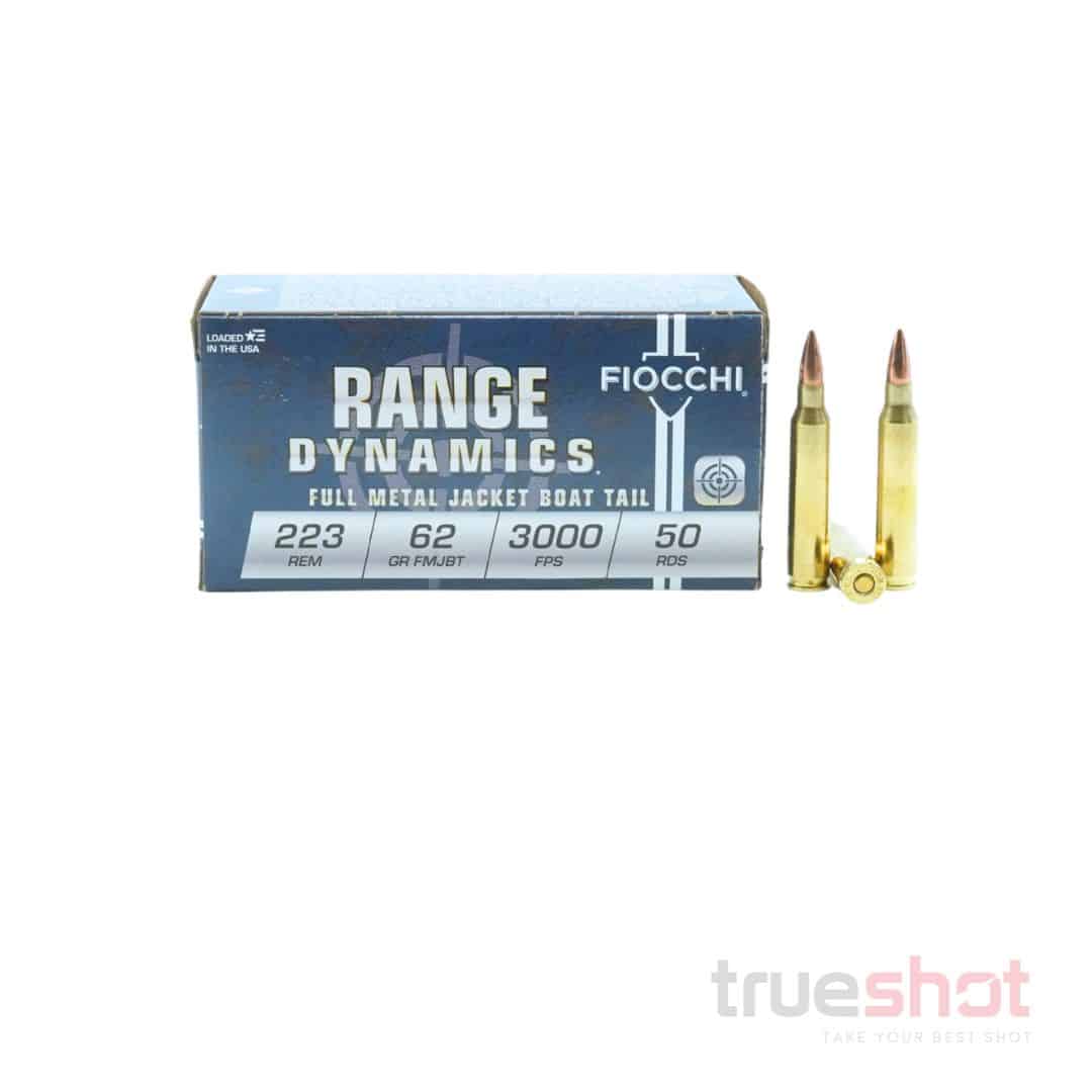 Fiocchi - Range Dynamics - 223 Rem - 62 Grain - FMJBT