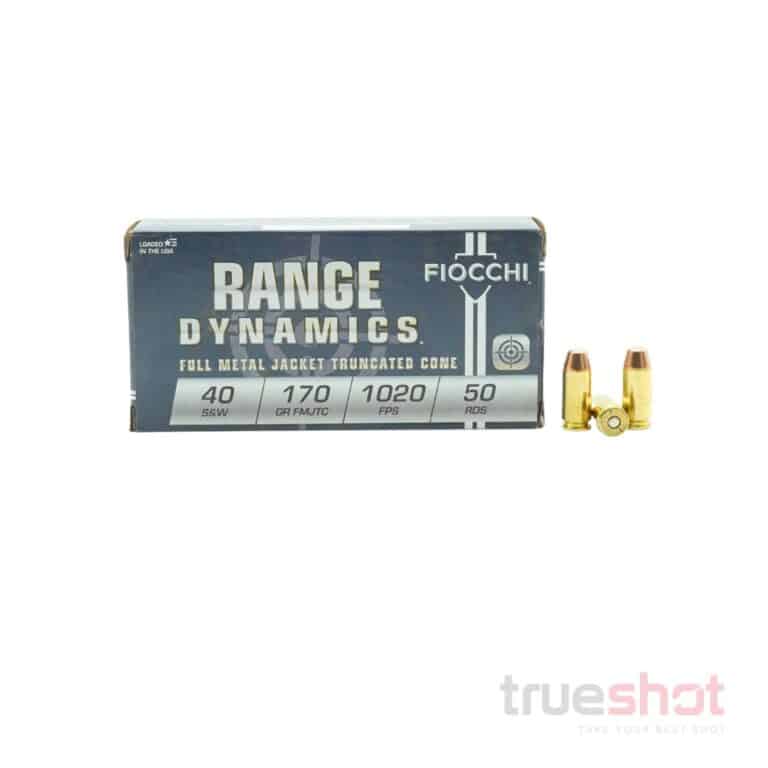 Fiocchi - Range Dynamics - .40 S&W - 170 Grain - FMJ
