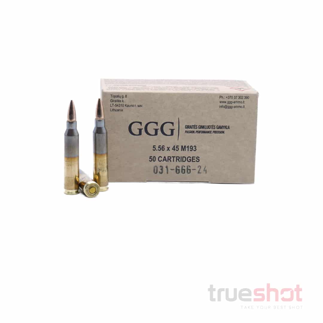 GGG - 5.56x45mm - 55 Grain - FMJ - M193