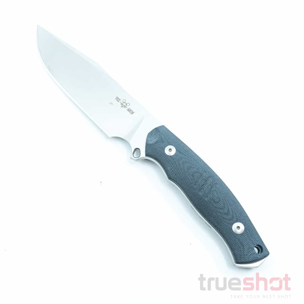 Giant Mouse GMF4 Black, Canvas Micarta, Satin, 5.65 Inch Blade Length