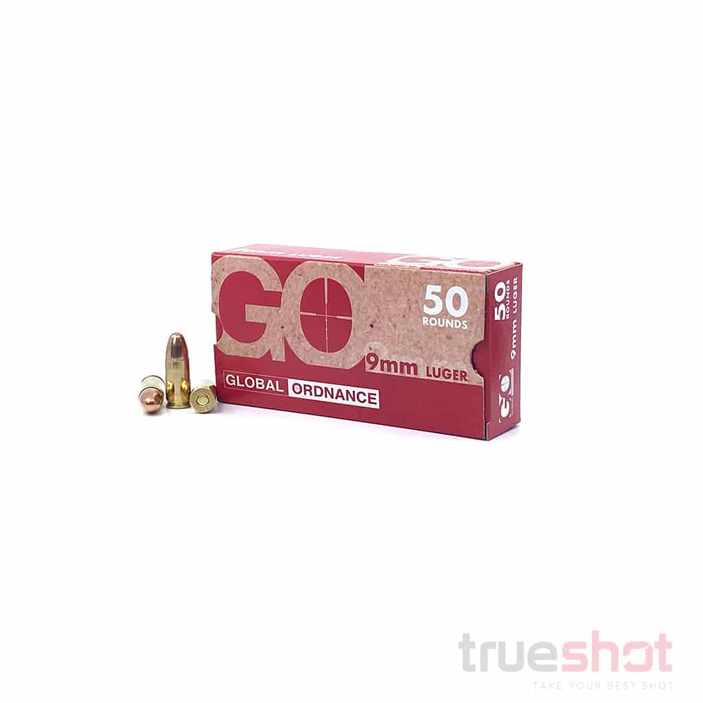 Global Ordnance 9mm 124 Grain FMJ