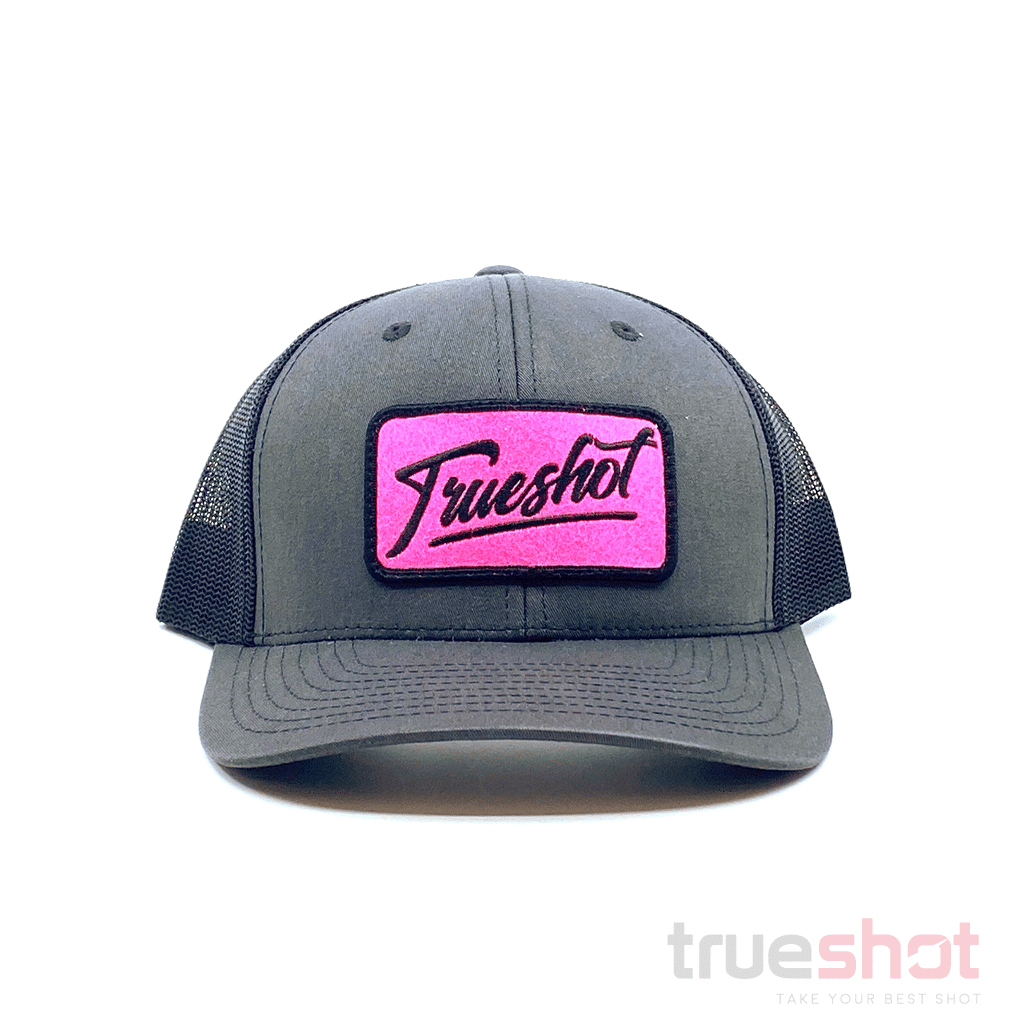 Trueshot Edition Hat Grey Pink Patch