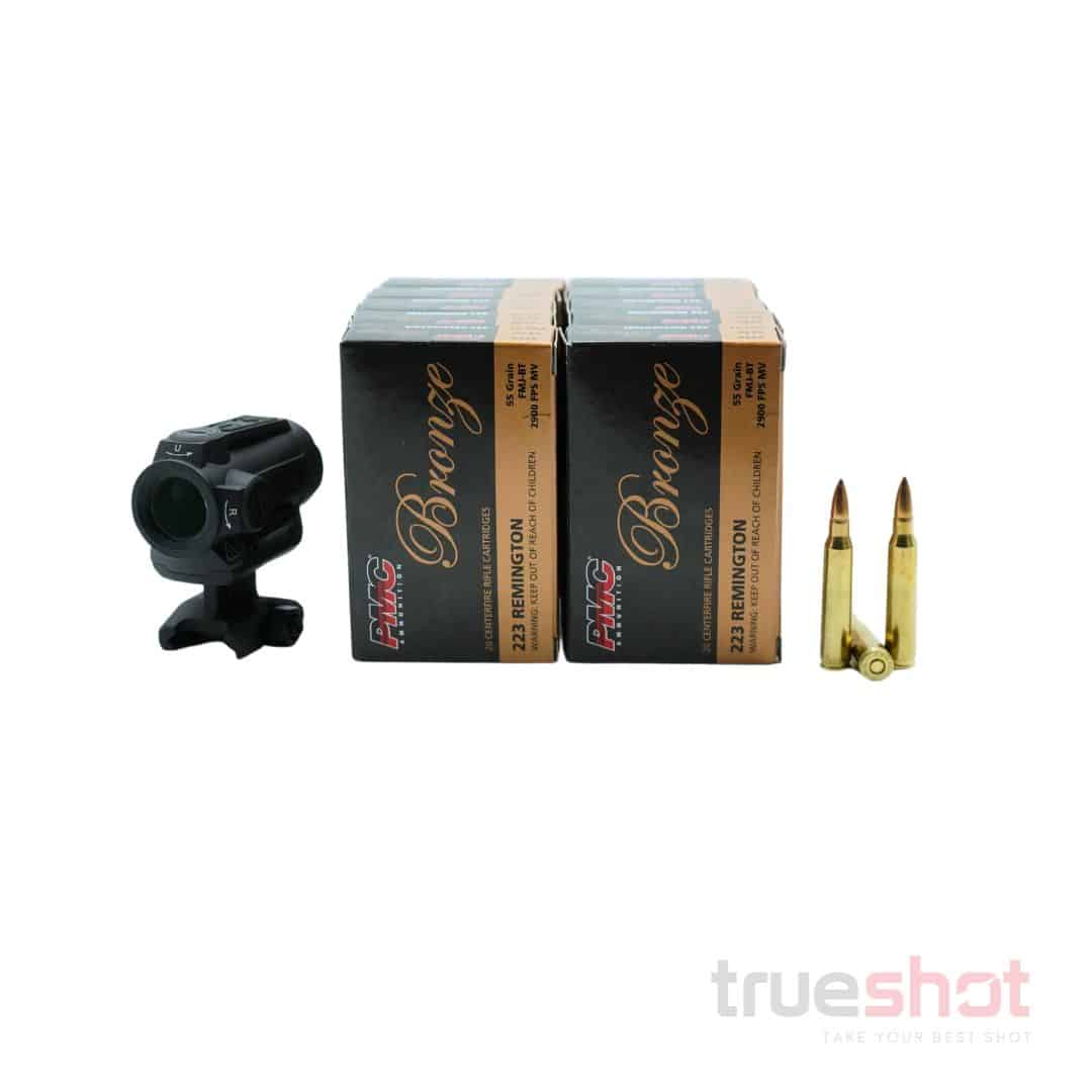 BUNDLE DEAL: Holosun ARO-RDS Red Dot Rifle Sight and 200 Rounds of Ammo
