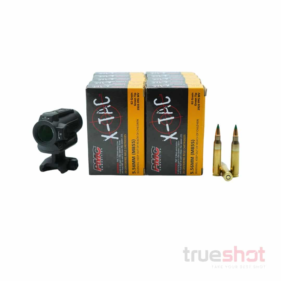 BUNDLE DEAL: Holosun ARO-RDS Red Dot Rifle Sight and 200 Rounds of Ammo