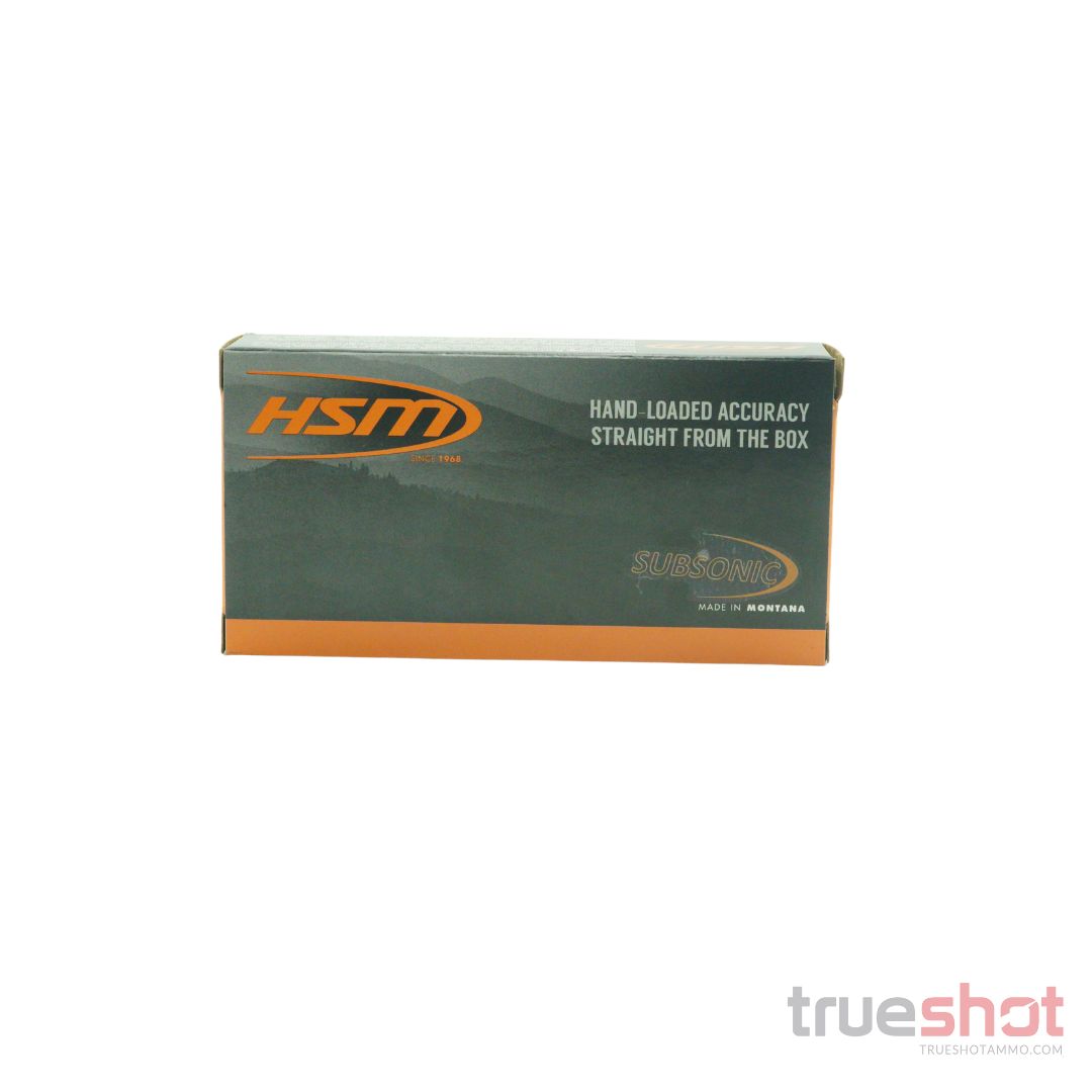 HSM - 338 ARC - 300 Grain - HPBT Match Subsonic