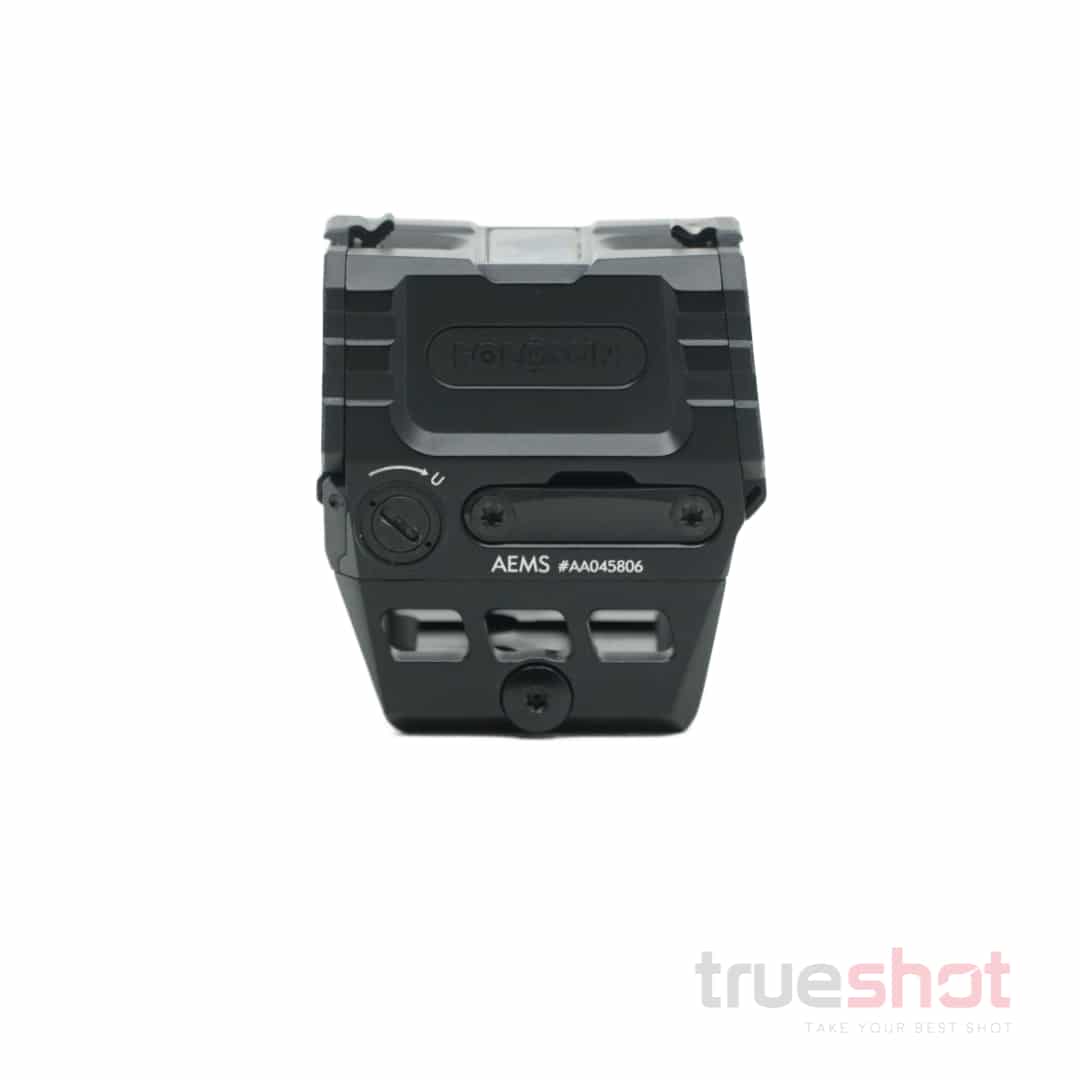 Holosun - AEMS - 1x - 2 MOA Dot & 65 MOA Circle - Black - Red Dot Rifle Sight