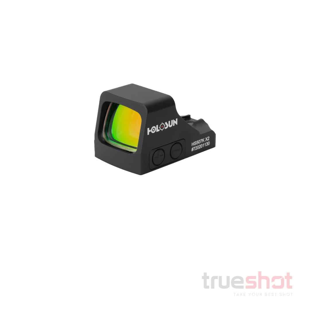 Holosun - HS507K X2 - 2 MOA Dot & 32 MOA Circle - Black - Red Dot Pistol Sight