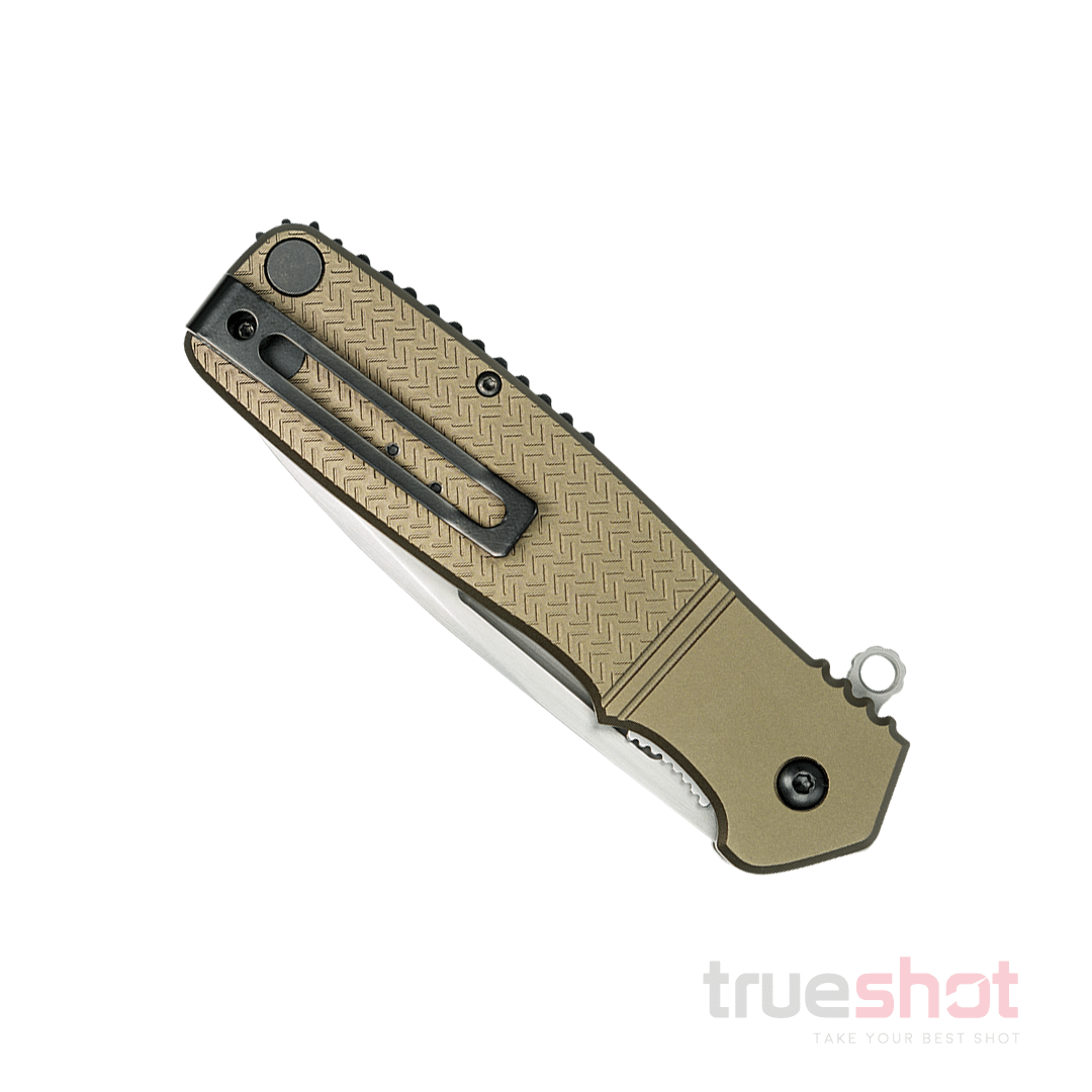 CRKT - Homefront - Brown - Aluminum - AUS-8 - 3.50"