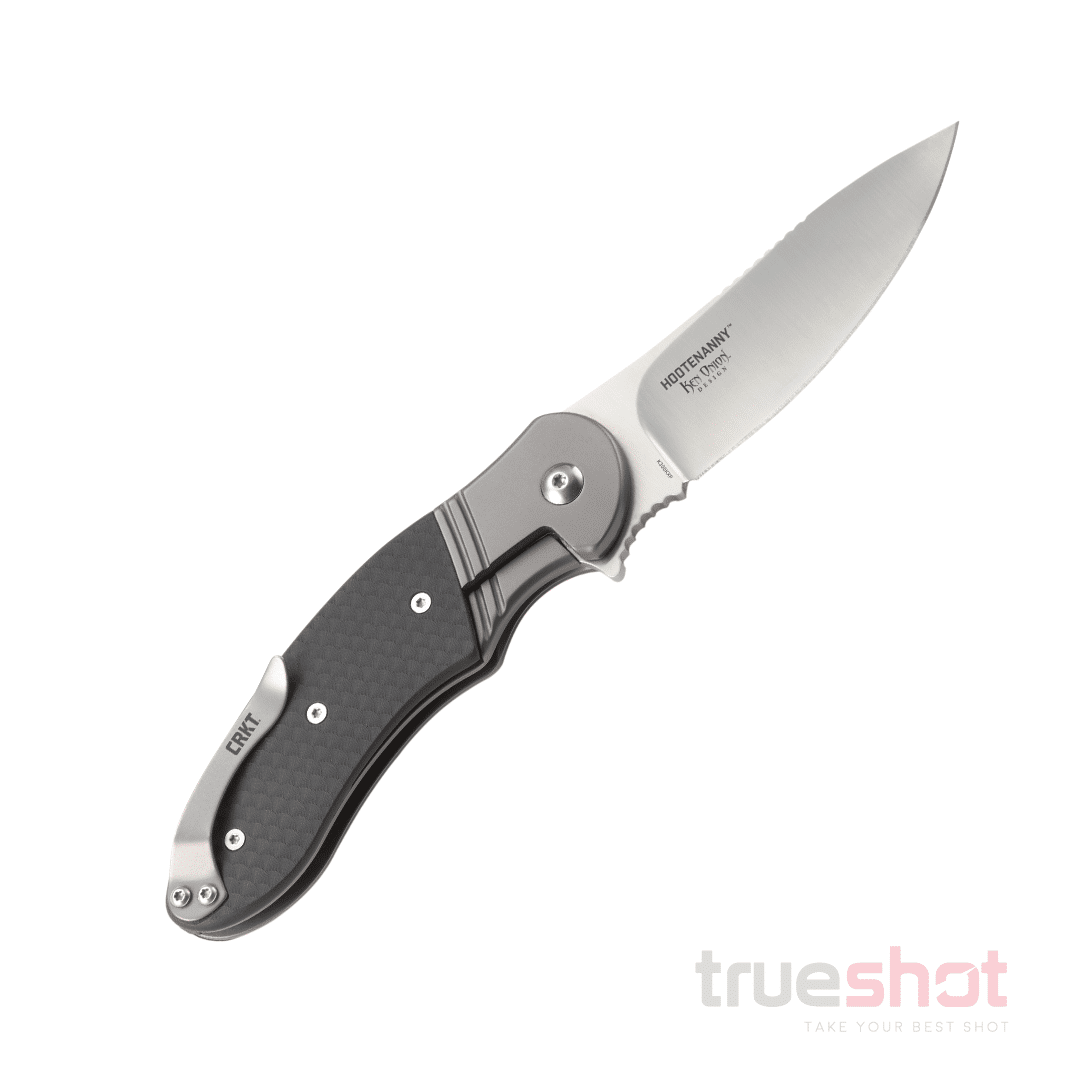 CRKT - Hootenanny - Black/Gray - GRN - 8Cr13MoV - 3.375"