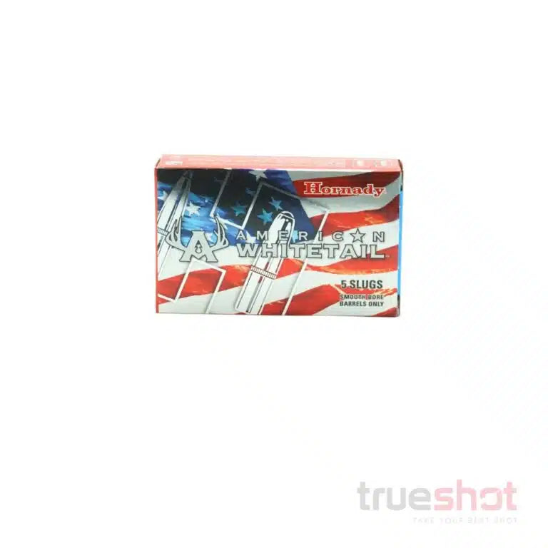 Hornady - American Whitetail - 12 Gauge - Rifled Slug - 2.75" - 1 Oz. - 1600 FPS