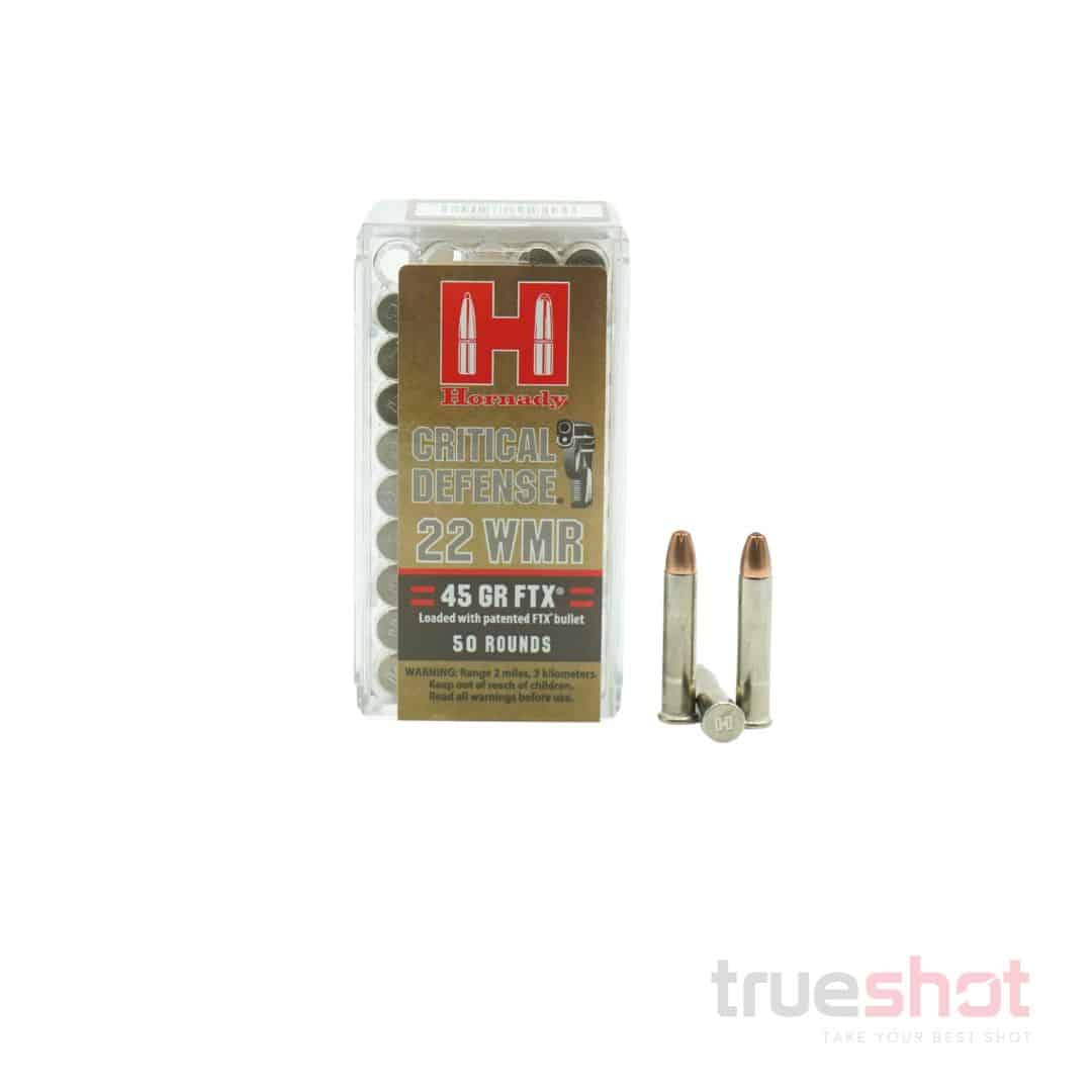 Hornady - Critical Defense - 22 WMR - 45 Grain - FTX