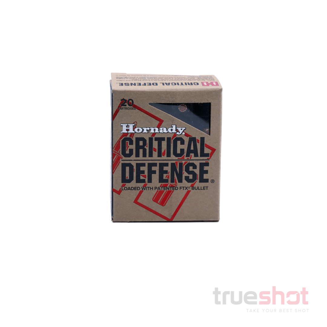 Hornady - Critical Defense - 40 S&W - 165 Grain - FTX HP