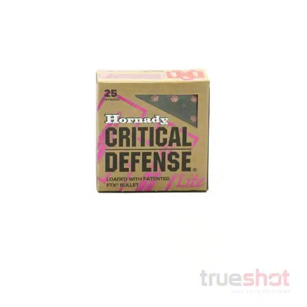 Hornady - Critical Defense - 9mm - 100 Grain - FTX