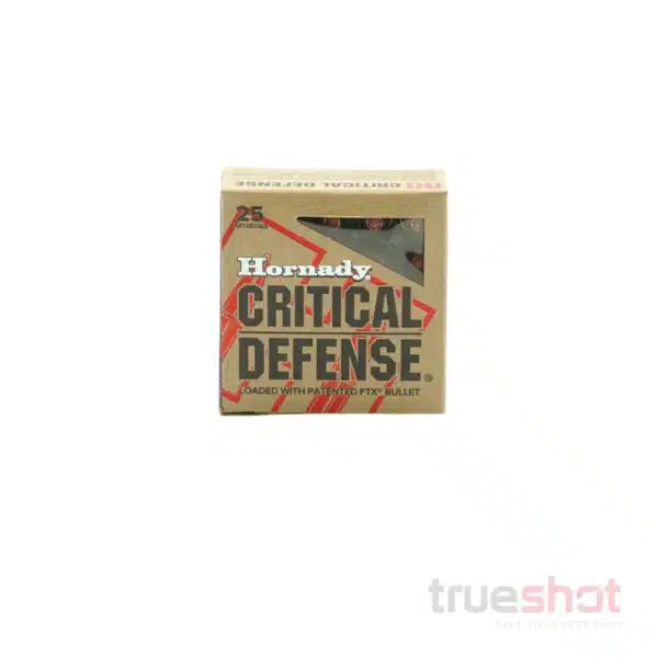 Hornady - Critical Defense - 9mm Makarov - 95 Grain - FTX