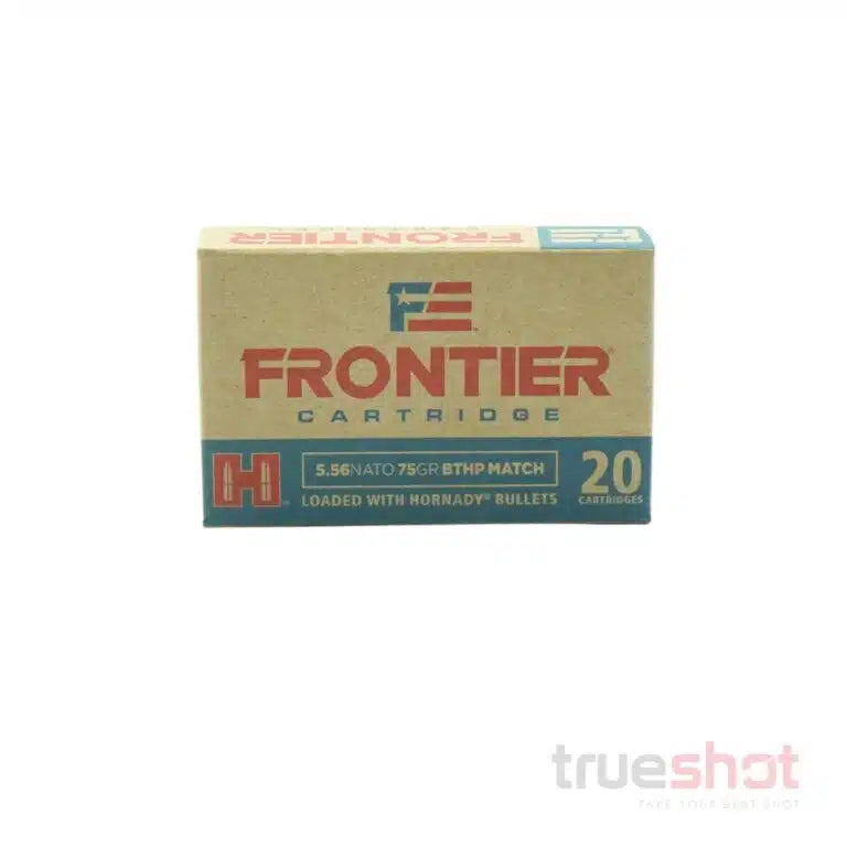 Hornady - Frontier - 5.56x45mm - 75 Grain - BTHP Match