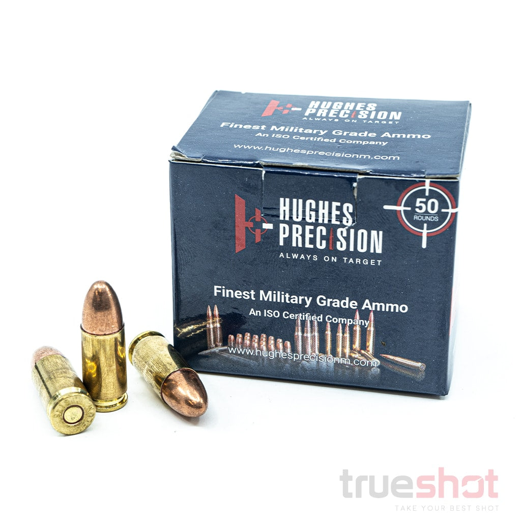 Hughes Precision 9mm 124gr FMJ