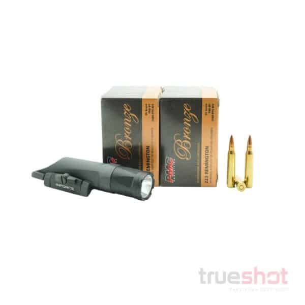 BUNDLE DEAL: Inforce WMLx Rifle Light and 200 Rounds of Ammo