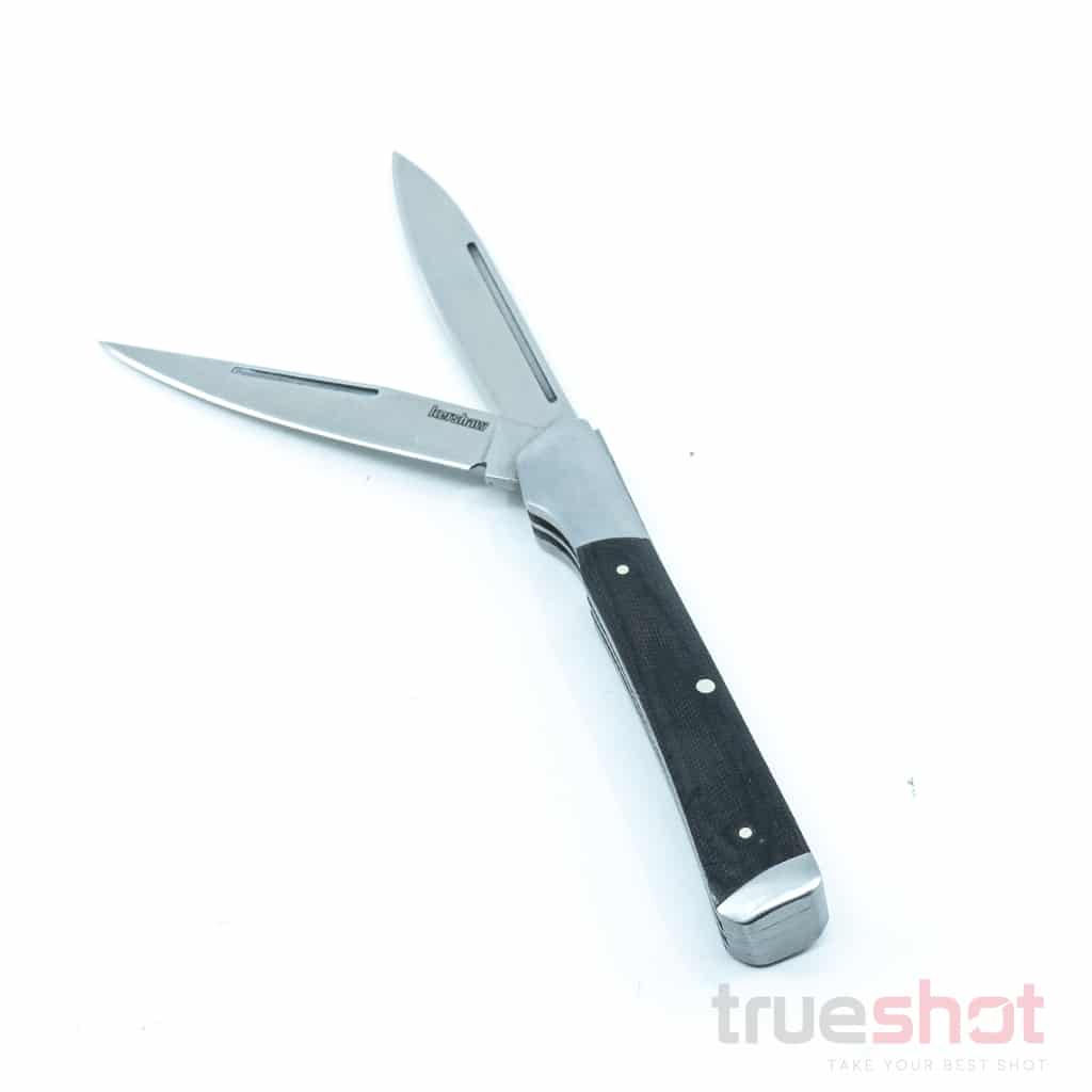 Kershaw Allegory, 2 Blades, Black Canvas Micarta Satin, 3.10 Inch Blade Length