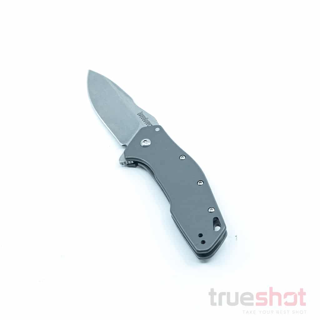 Kershaw Eris, Steel Stonewash, 3.00 Inch Blade Length