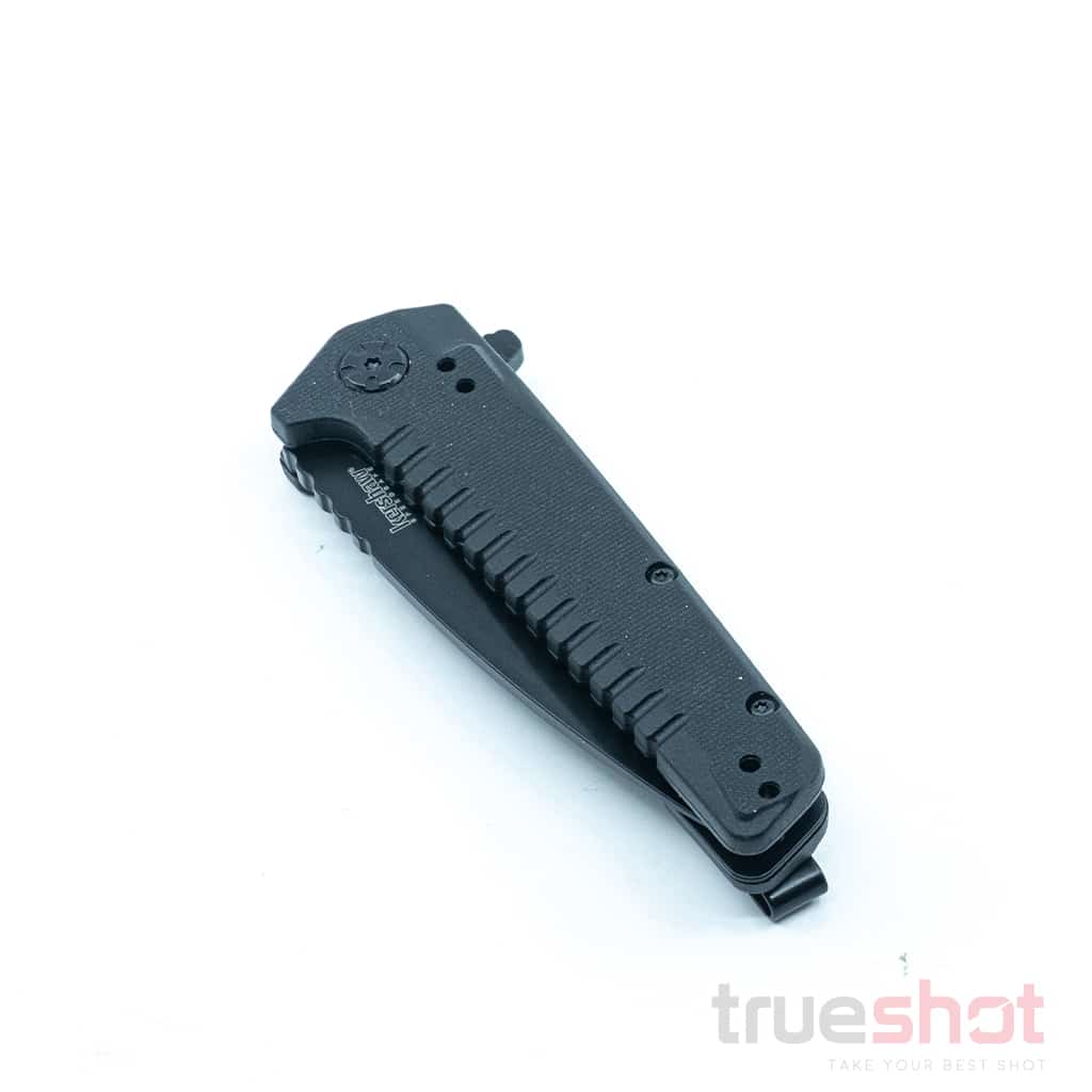 Kershaw - Fatback - Black GFN - Black - 8Cr13MoV - 3.50"