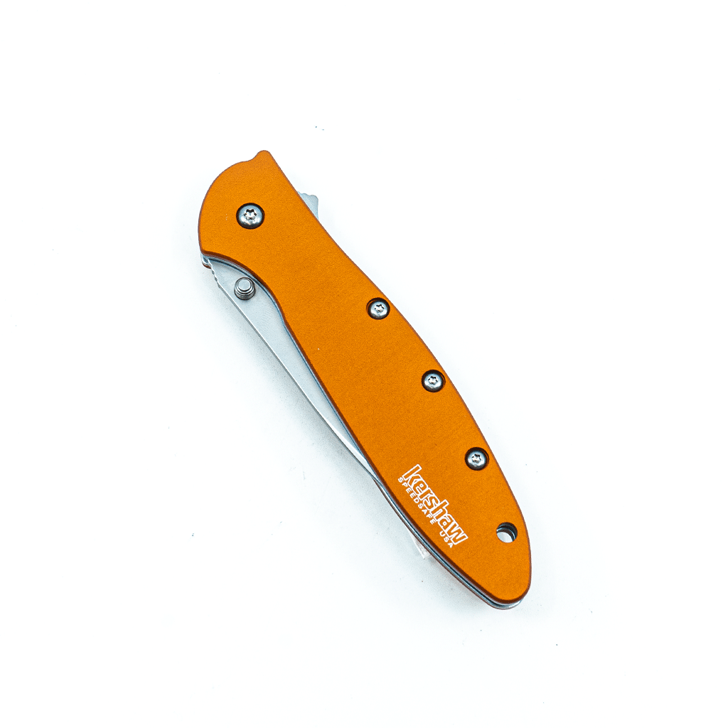 Kershaw - Leek - Orange - Sandvik 14C28N - 3.00"