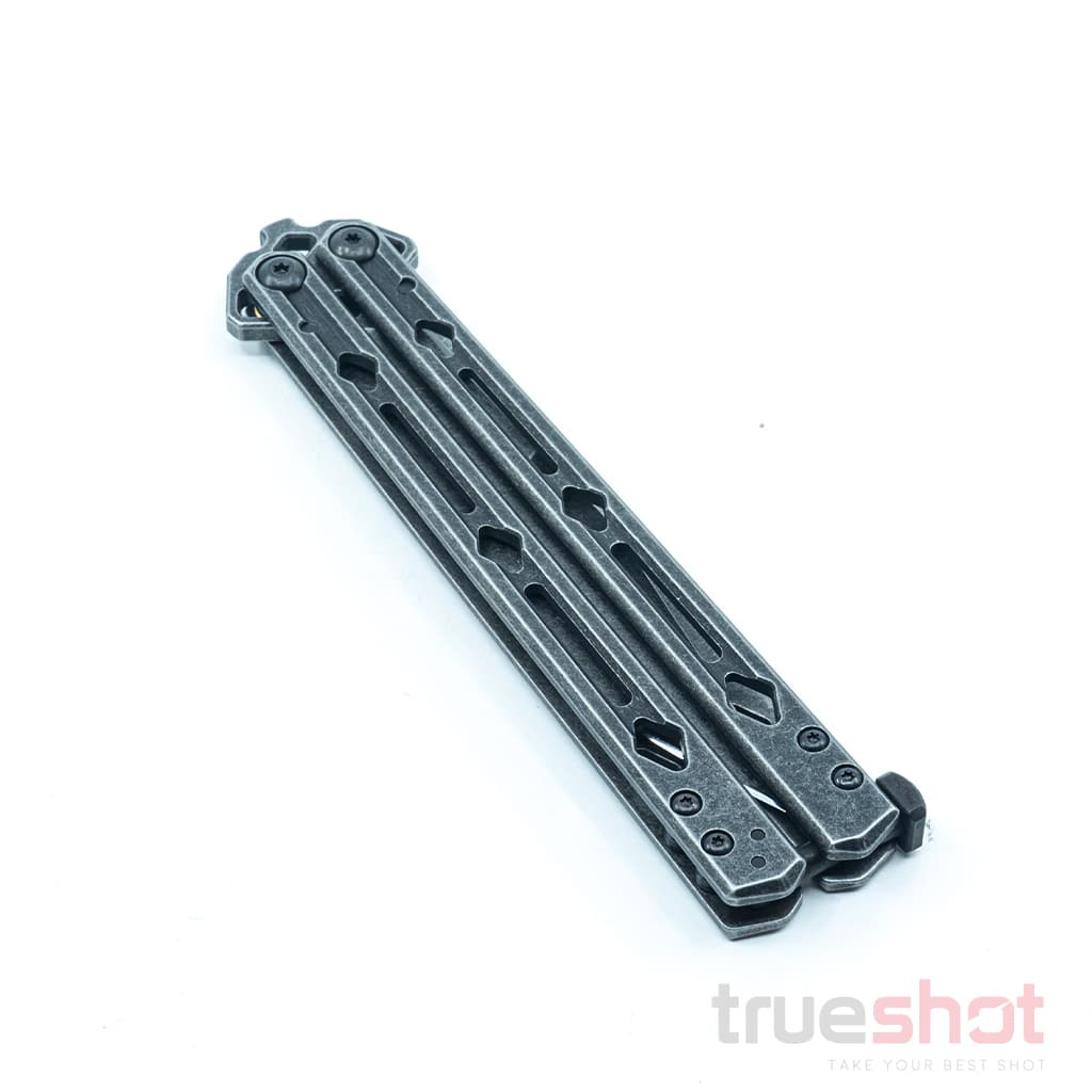 Kershaw - Lucha Balisong - Steel - Black Stonewash - Sandvik 14C28N - 4.60"